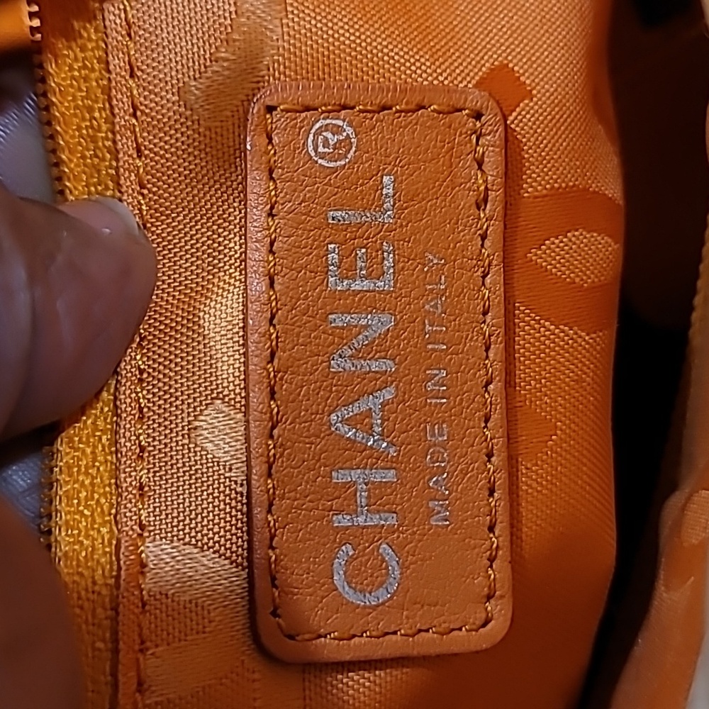 Chanel Cambon Line Tote Bag Calf Beige - Picture 12 of 14